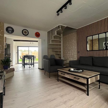 Gite Le Davidson, Maison Avec Jardin Ypreville-Biville Kültér fotó